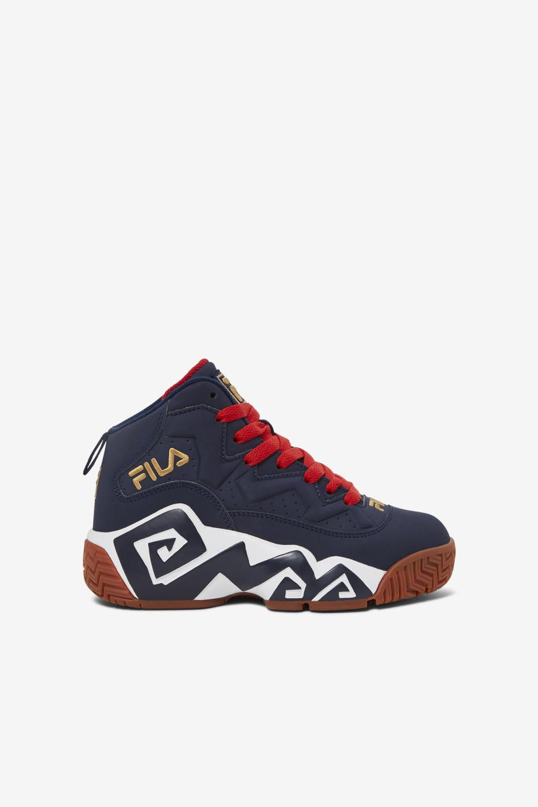 FILA Little Kids' Mb 424 NAVY / WHITE / METALLIC GOLD | Kids MB