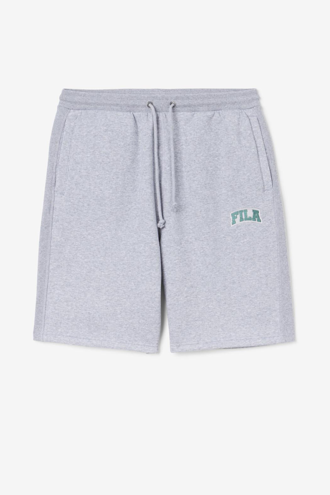 FILA Logan Short 064 LIGHT GREY MARL / BLUE SPRUCE | Men Pants &amp; Shorts