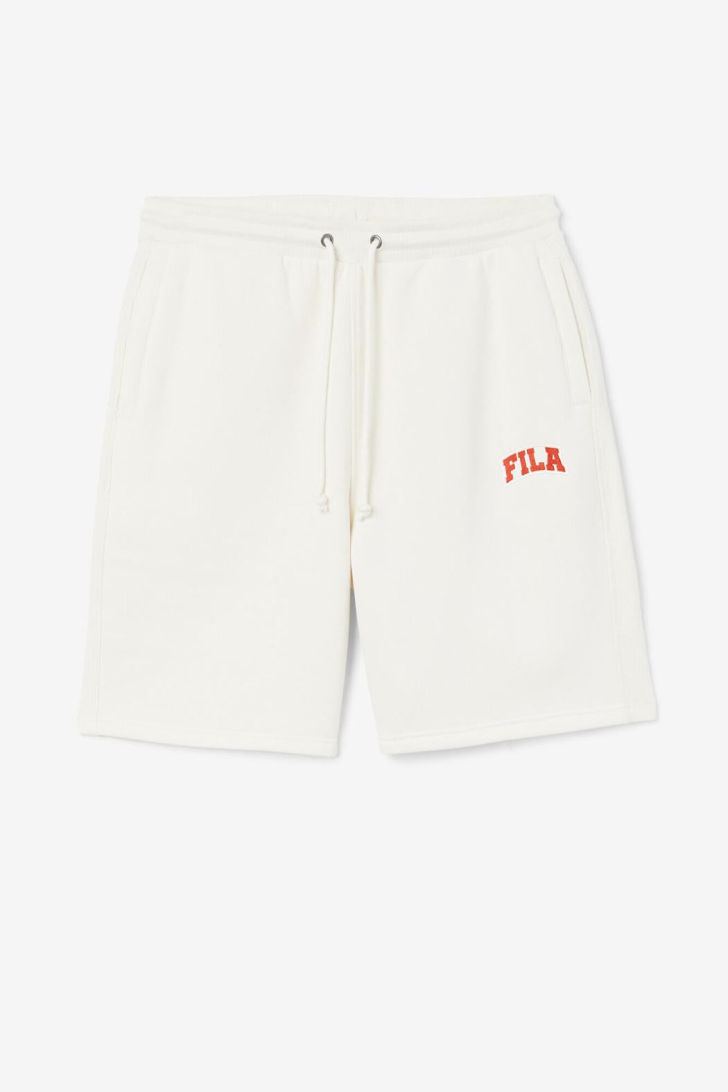 FILA Logan Short 132 GARDENIA / FIERY RED | Men Pants &amp; Shorts