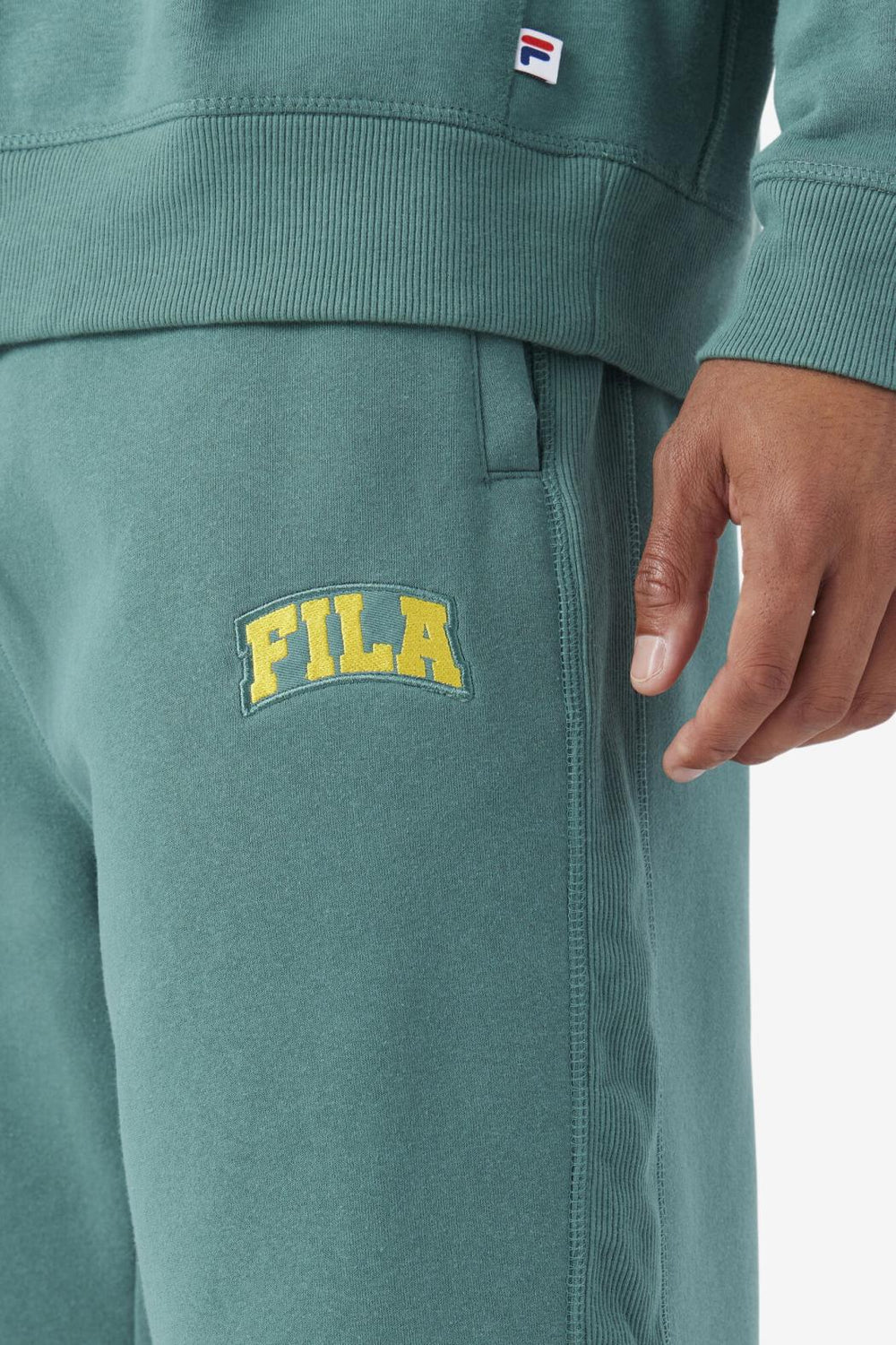 FILA Logan Short 320 BLUE SPRUCE / MIMOSA | Men Pants &amp; Shorts