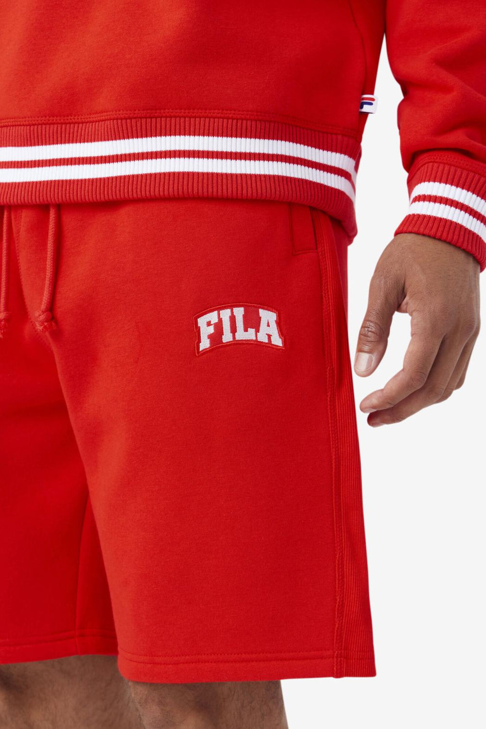 FILA Logan Short 625 FIERY RED / GARDENIA | Men Pants &amp; Shorts