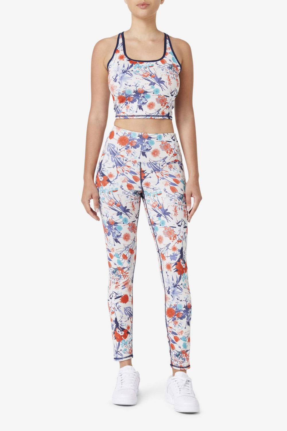 FILA Lucille Reversible Legging 410 FILA NAVY | Women Shorts &amp; Pants