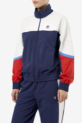 FILA Makayla Track Jacket 410 FILA NAVY | Women Jackets &amp; Outerwear
