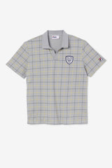 FILA Mand Polo 042 MONUMENT / BLAZING YELLOW / JUNE BUG | Men Polo &amp; Rugby Shirts