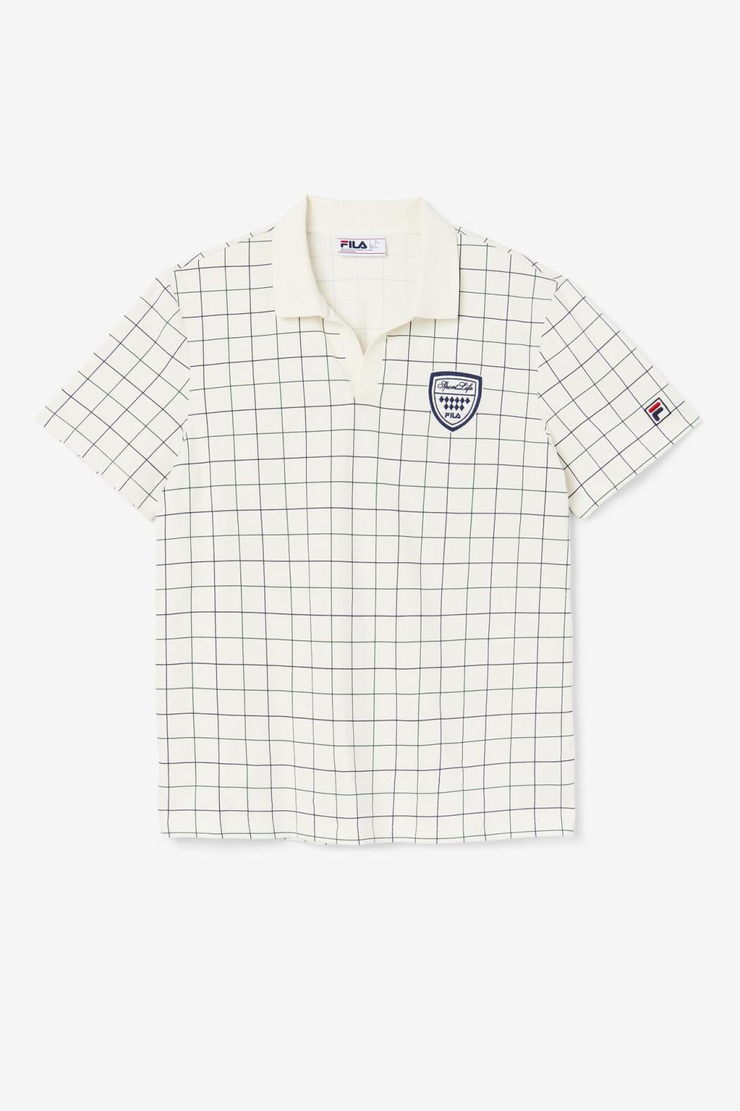 FILA Mand Polo 281 GARDENIA / JUNE BUG / FILA NAVY | Men Polo &amp; Rugby Shirts