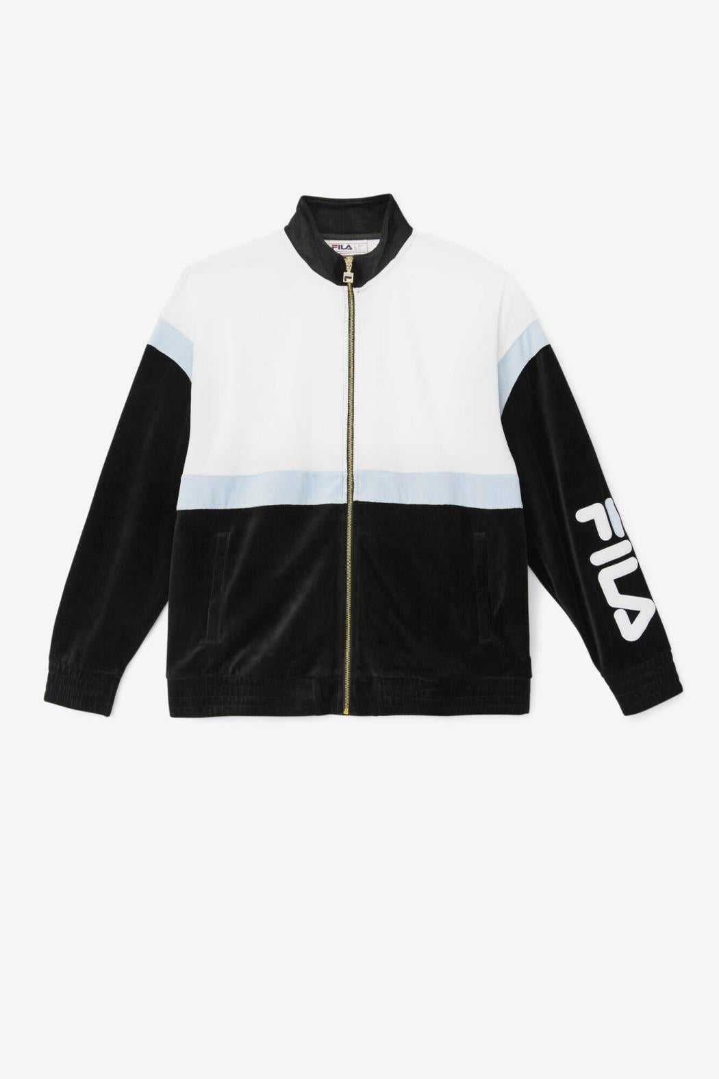 FILA Mansur Velour Jacket | Men Sweaters &amp; Outerwear