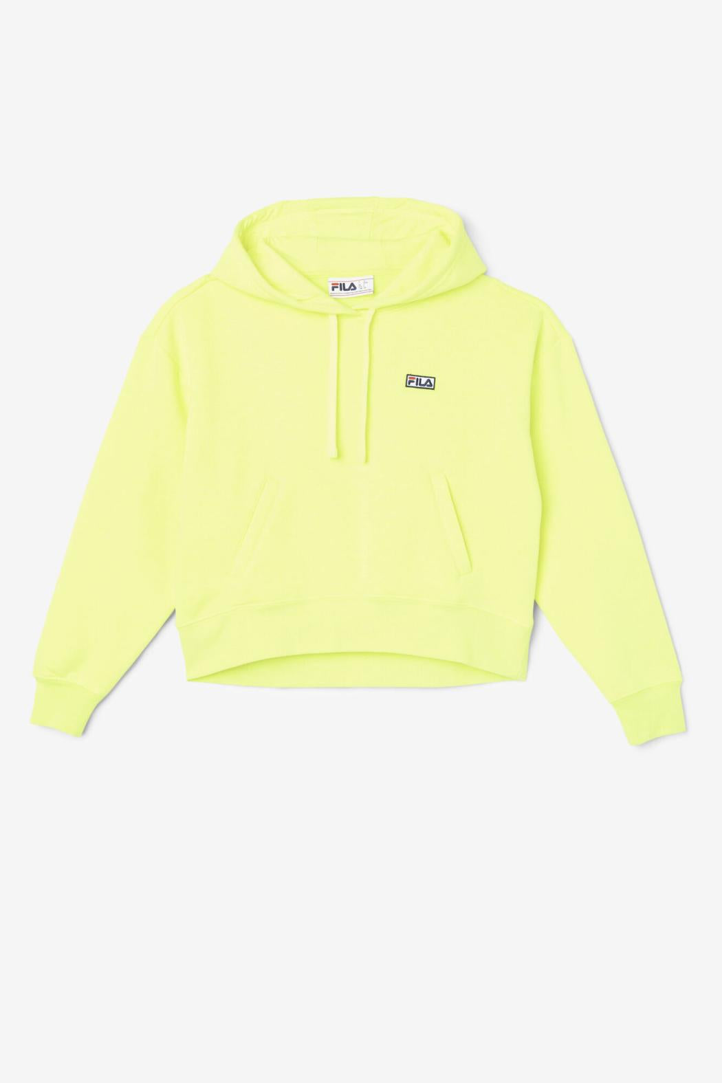 FILA Marina Hoodie 735 SAFETY YELLOW | Women Sweatshirts &amp; Hoodies