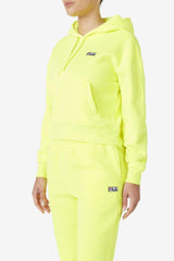 FILA Marina Hoodie 735 SAFETY YELLOW | Women Sweatshirts &amp; Hoodies