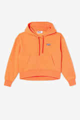 FILA Marina Hoodie 810 FIERY CORAL | Women Sweatshirts &amp; Hoodies
