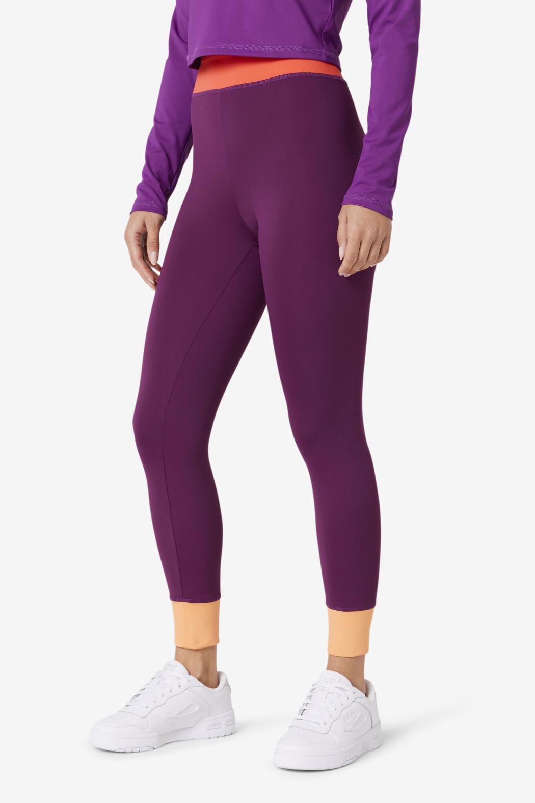 FILA Marnie Base Layer Legging 507 CHARISMA / CROCUS PETAL / CAYENNE | Women Tights &amp; Leggings