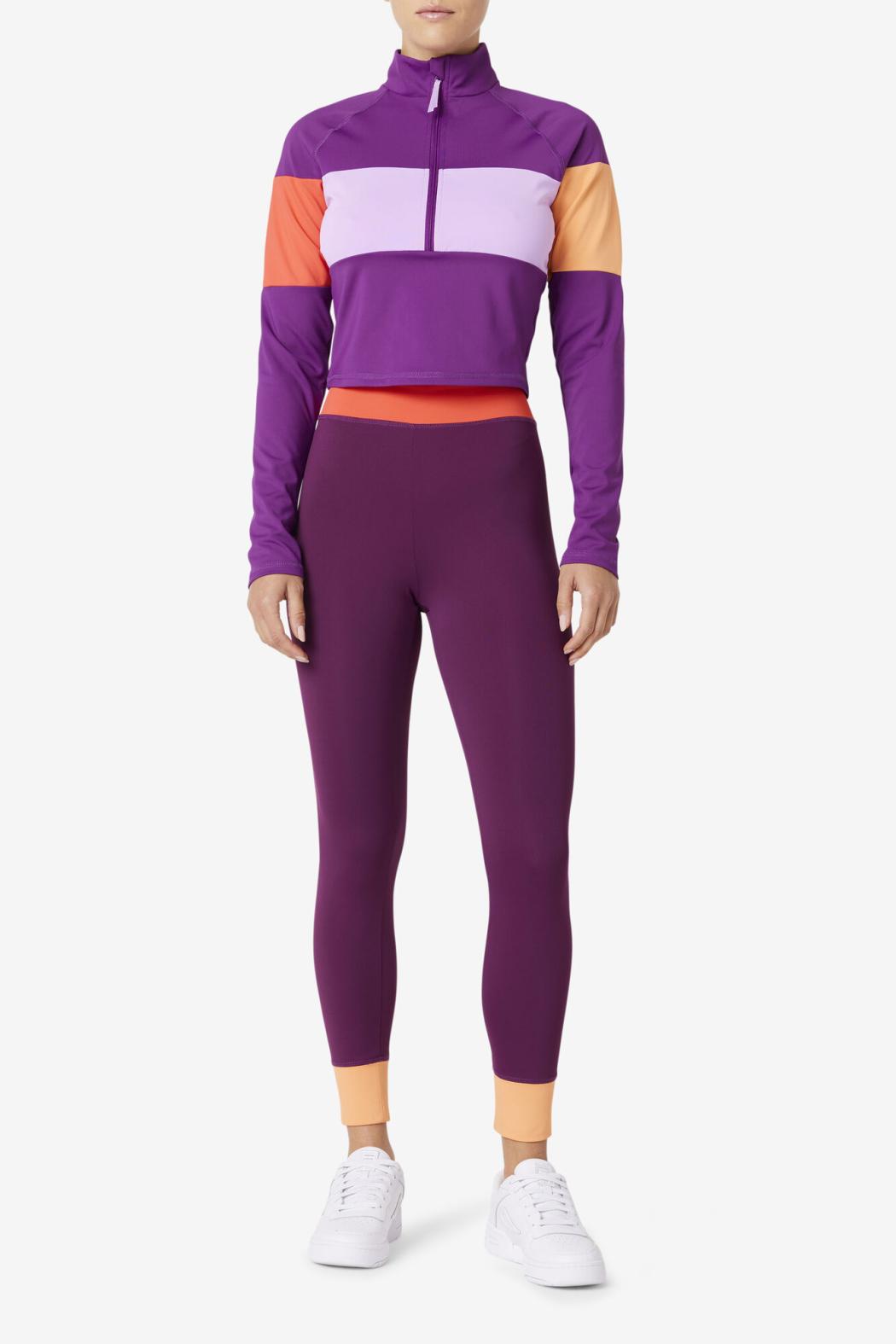 FILA Marnie Base Layer Legging 507 CHARISMA / CROCUS PETAL / CAYENNE | Women Tights &amp; Leggings