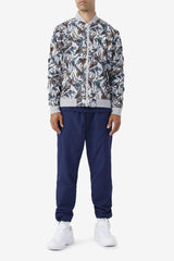FILA Mav Bomber Jacket 047 GIRAFFE PRINT | Men Sweaters &amp; Outerwear