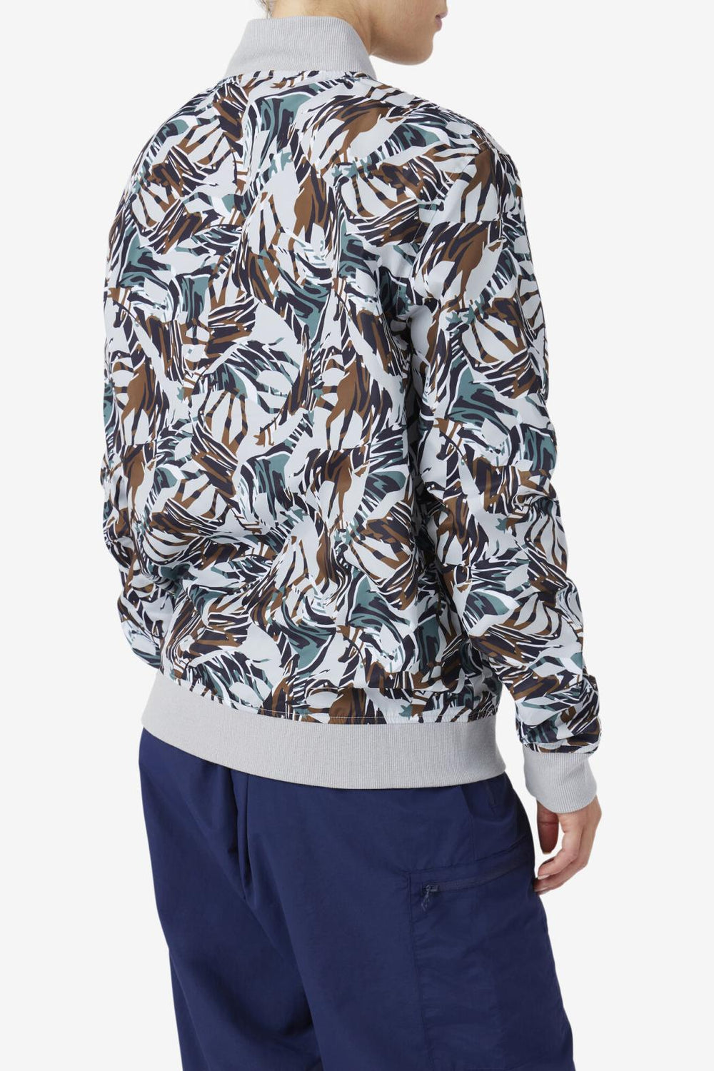 FILA Mav Bomber Jacket 047 GIRAFFE PRINT | Men Sweaters &amp; Outerwear