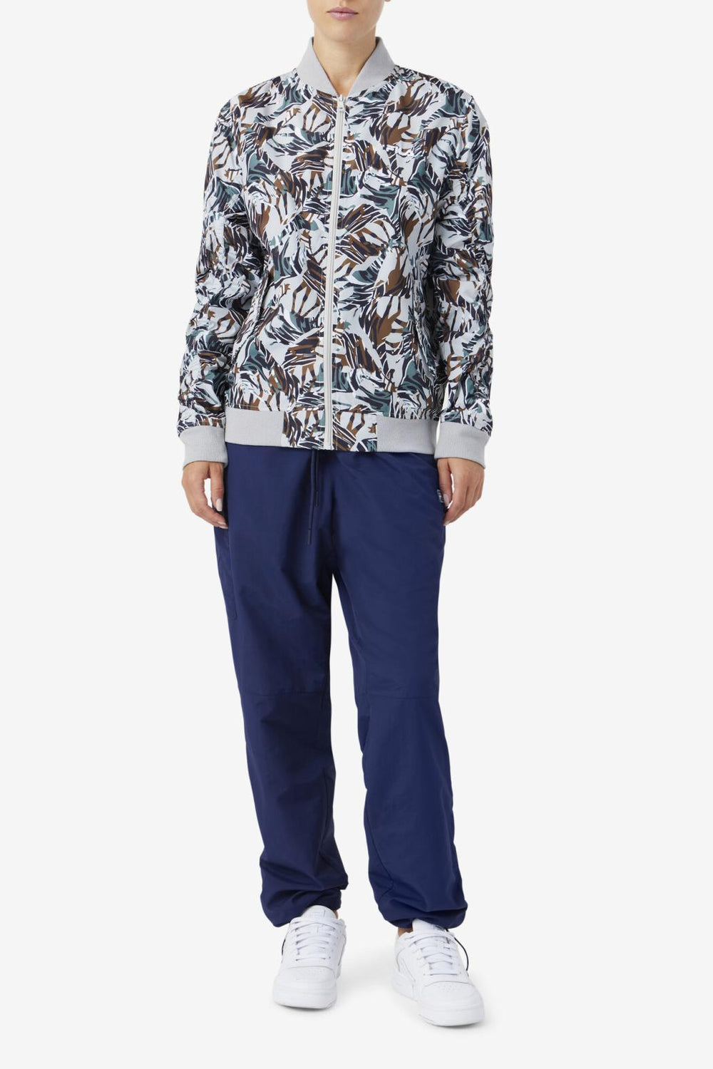 FILA Mav Bomber Jacket 047 GIRAFFE PRINT | Men Sweaters &amp; Outerwear