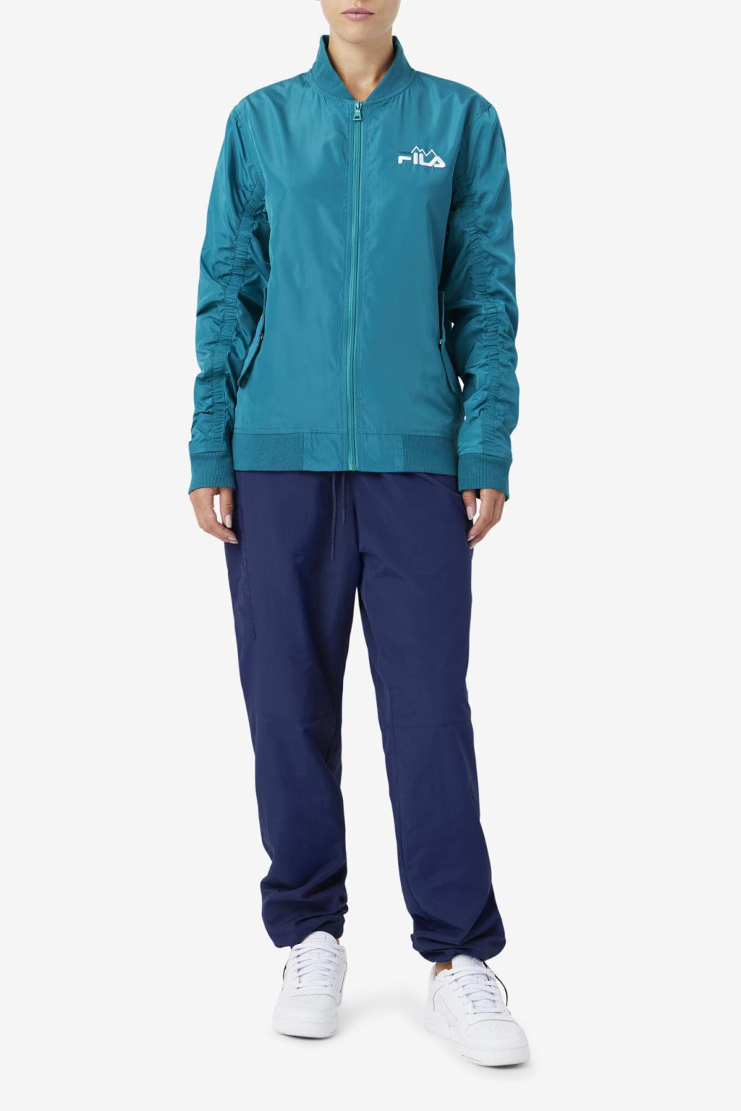 FILA Mav Bomber Jacket 321 DEEP LAKE | Men Sweaters &amp; Outerwear