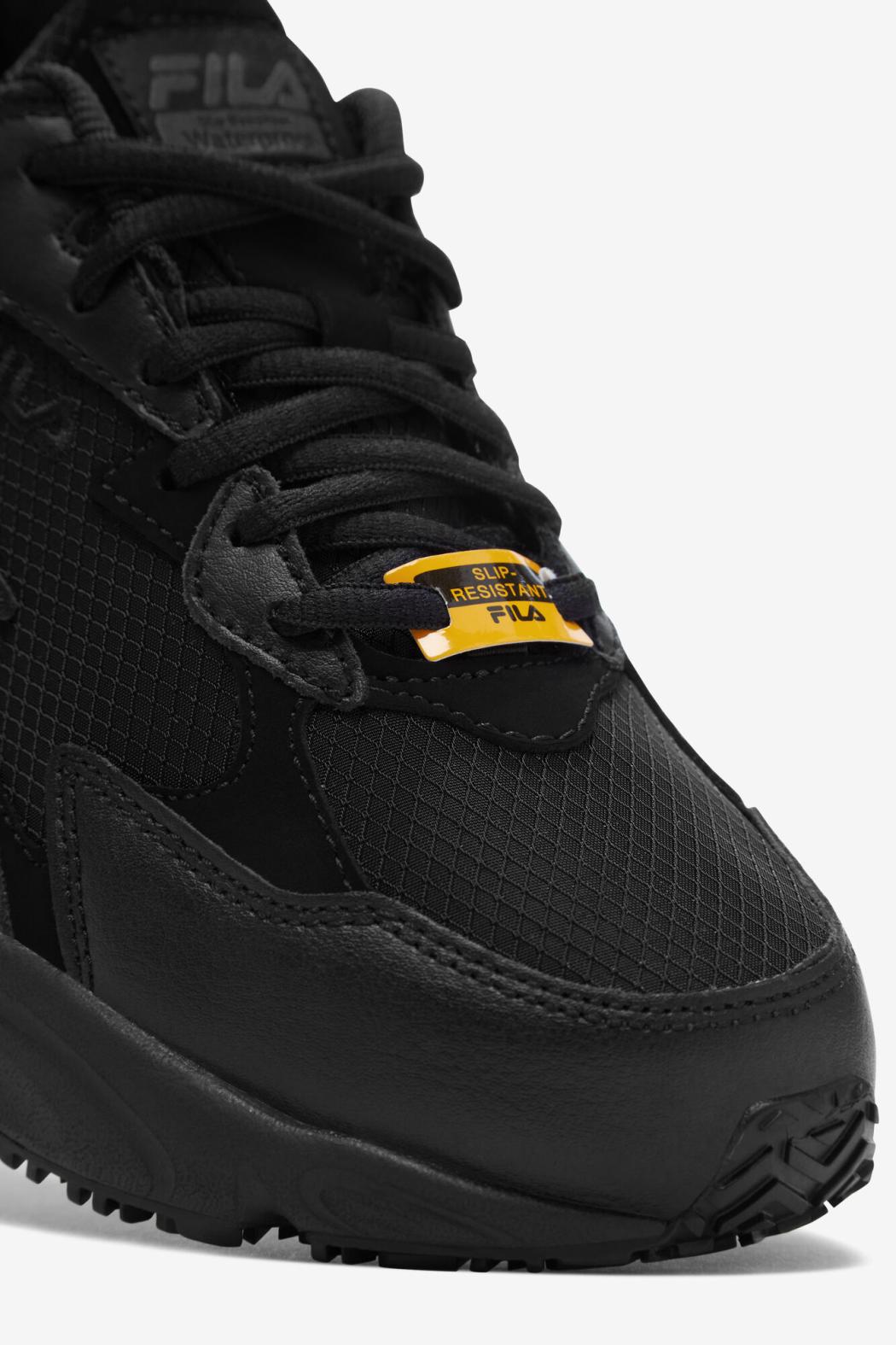 FILA Memory Lateshift Sr Wp 001 BLACK / BLACK / BLACK | Women Slip Resistant Shoes