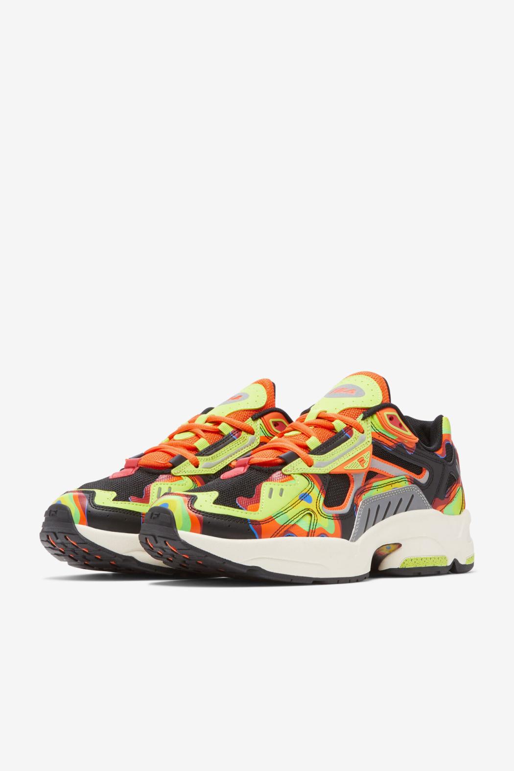 FILA Men's Archive Rjv 024 BLACK / RED ORANGE / RED | Men Sneakers &amp; Lifestyle