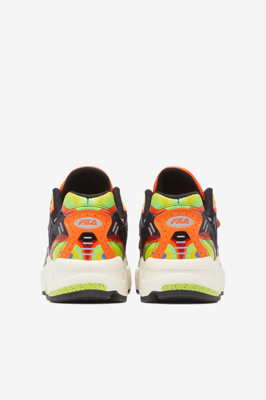 FILA Men's Archive Rjv 024 BLACK / RED ORANGE / RED | Men Sneakers &amp; Lifestyle