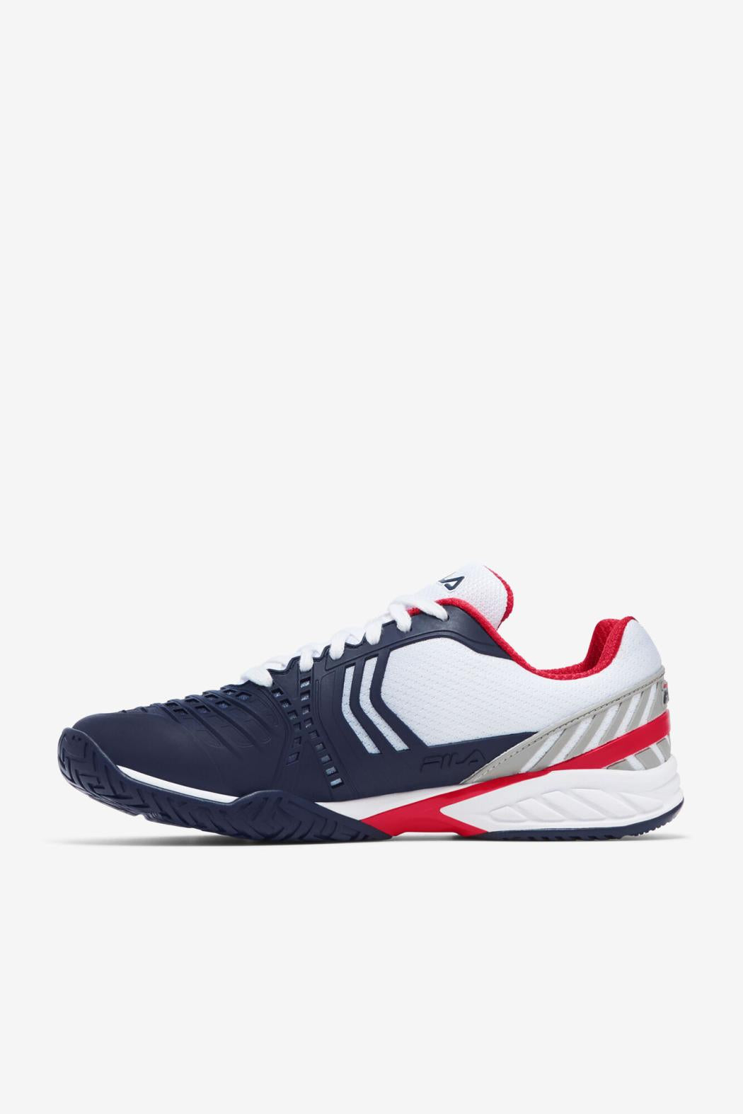 FILA Men's Axilus 2 Energized 125 WHITE / NAVY / RED | Men Tennis