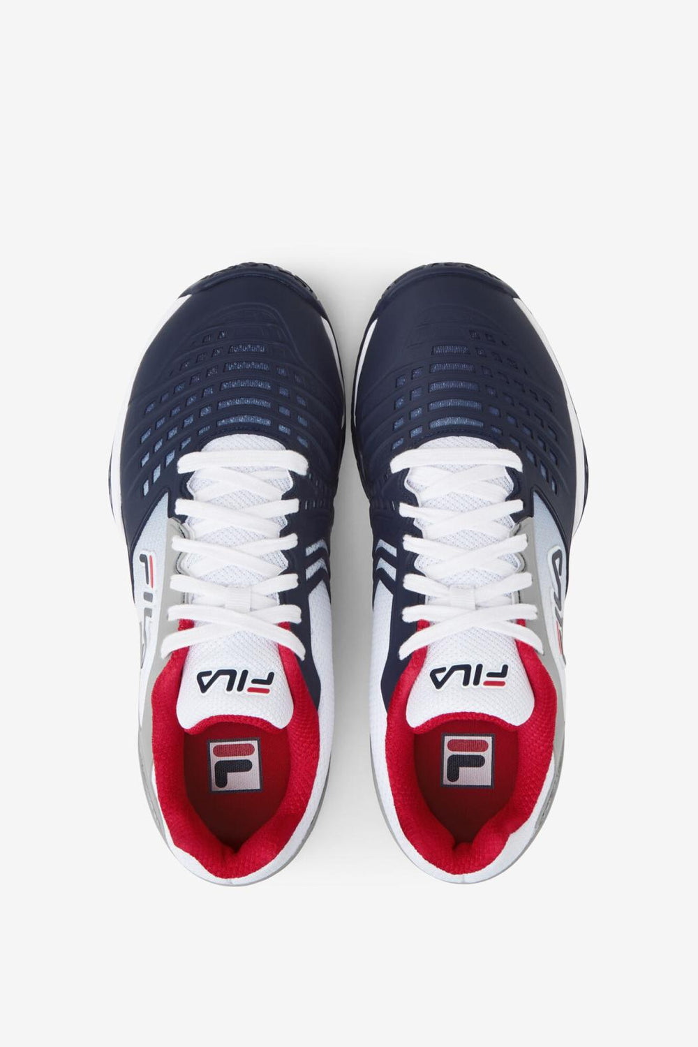 FILA Men's Axilus 2 Energized 125 WHITE / NAVY / RED | Men Tennis