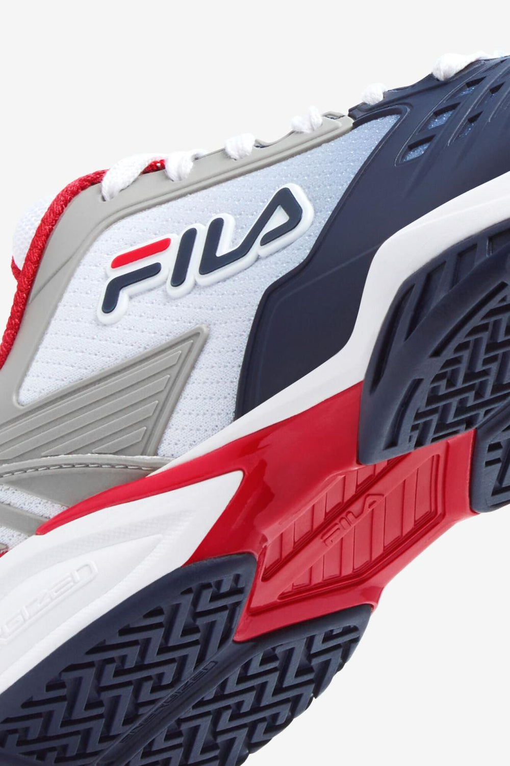 FILA Men's Axilus 2 Energized 125 WHITE / NAVY / RED | Men Tennis