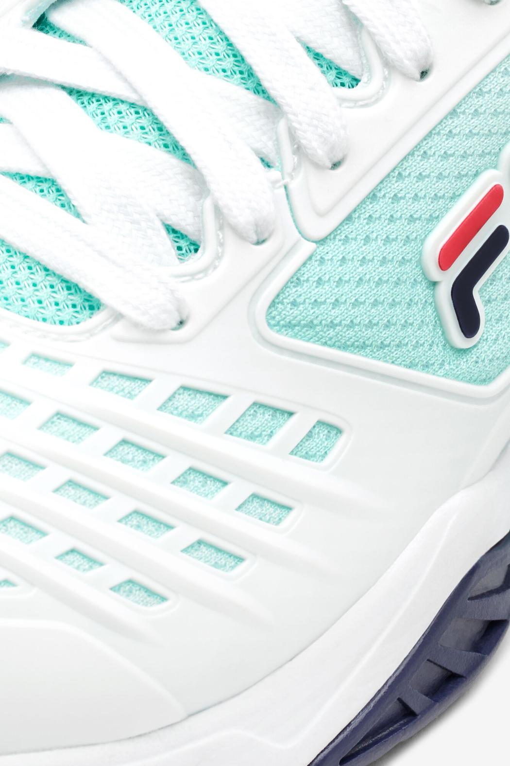 FILA Men's Axilus 2 Energized 143 WHITE / NAVY / BEACH GLASS | Men Tennis