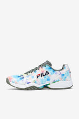 FILA Men's Axilus 2 Energized 769 MULTI / WHITE / AGAVE GREEN | Men Tennis