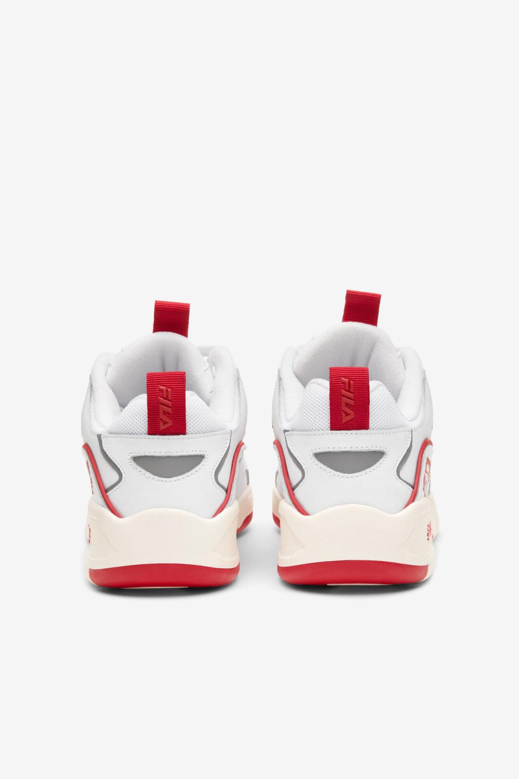 FILA Men's Corda 128 WHITE / FILA RED / GARDENIA | Men Sneakers &amp; Lifestyle