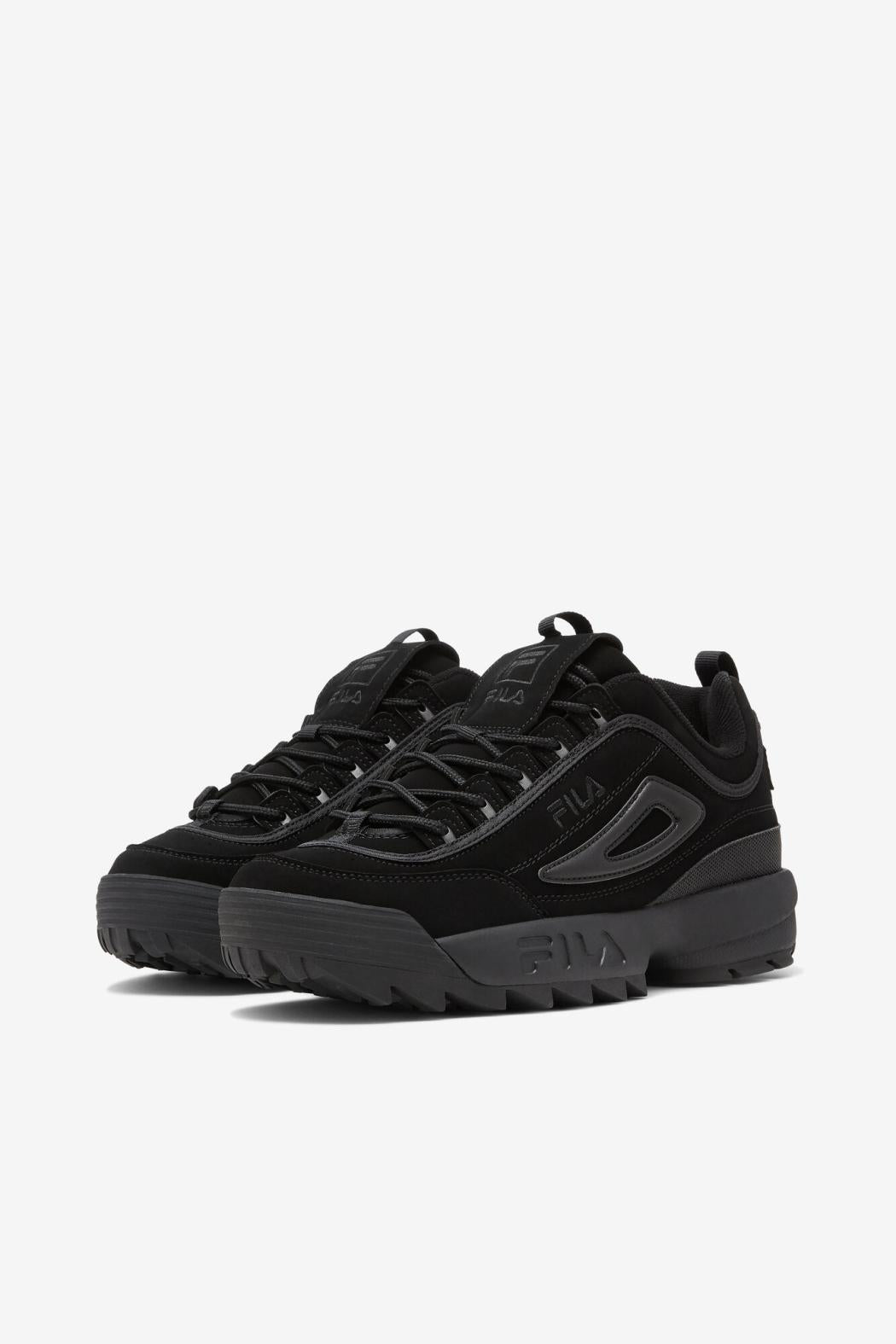 FILA Men's Disruptor 2 001 TRIPLE BLACK | Men Disruptor 2