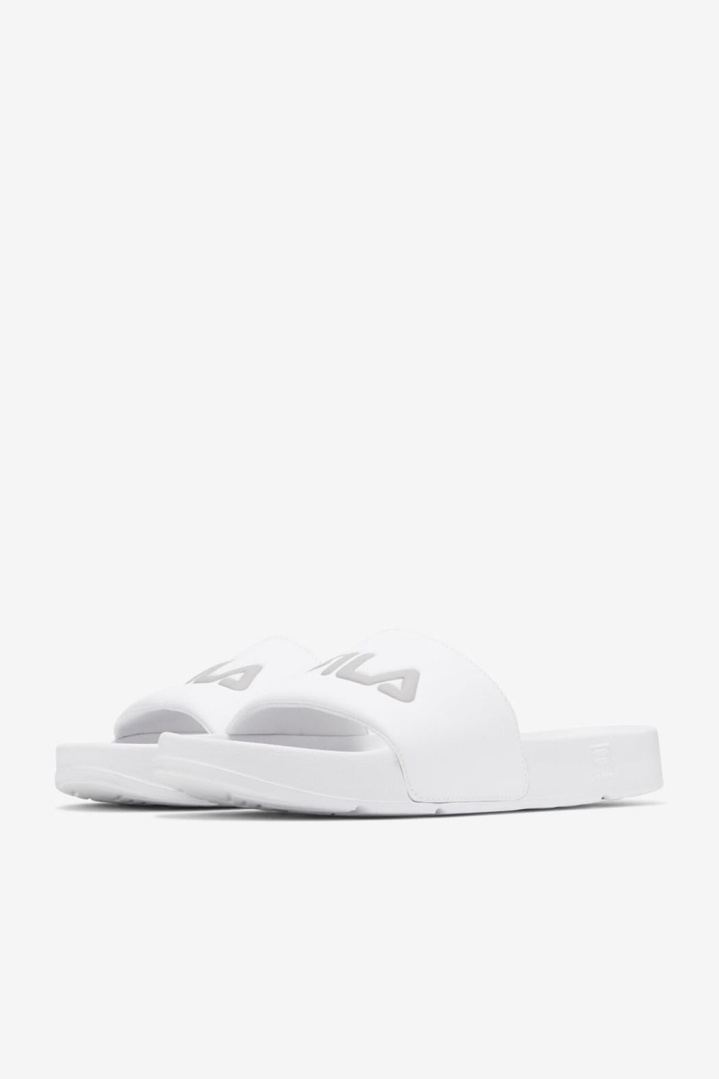 FILA Men's Drifter 101 WHITE / WHITE / ATMOSPHERE | Men Sandals &amp; Slides
