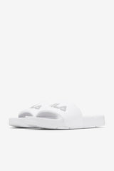 FILA Men's Drifter 101 WHITE / WHITE / ATMOSPHERE | Men Sandals &amp; Slides