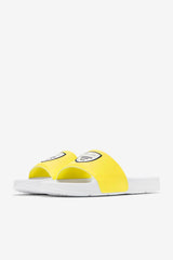 FILA Men's Drifter CC 138 WHITE / BLAZING YELLOW / FILA NAVY | Men Sandals &amp; Slides