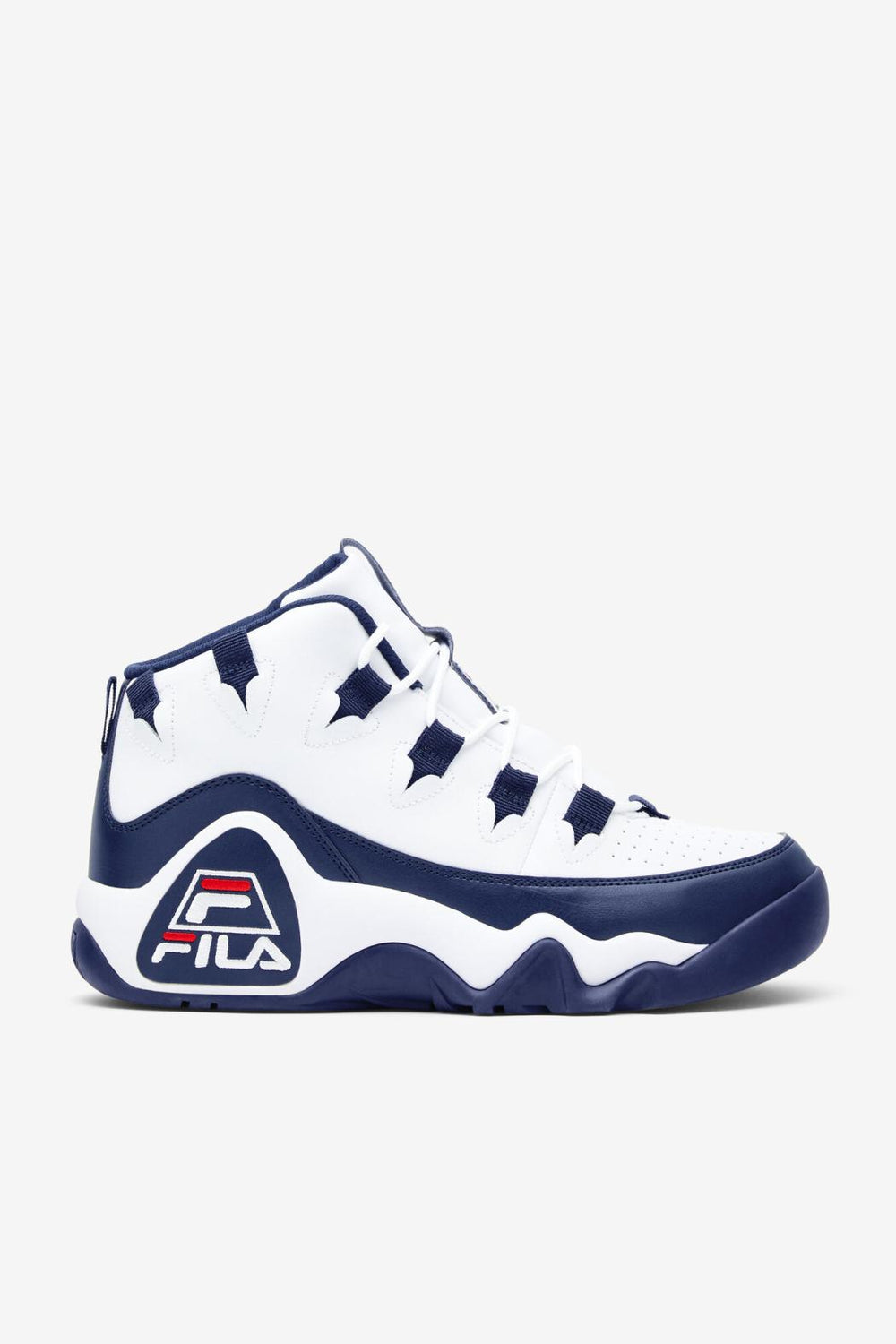 FILA Men's Grant Hill 1 125 WHITE / NAVY / RED | Men Sneakers &amp; Lifestyle
