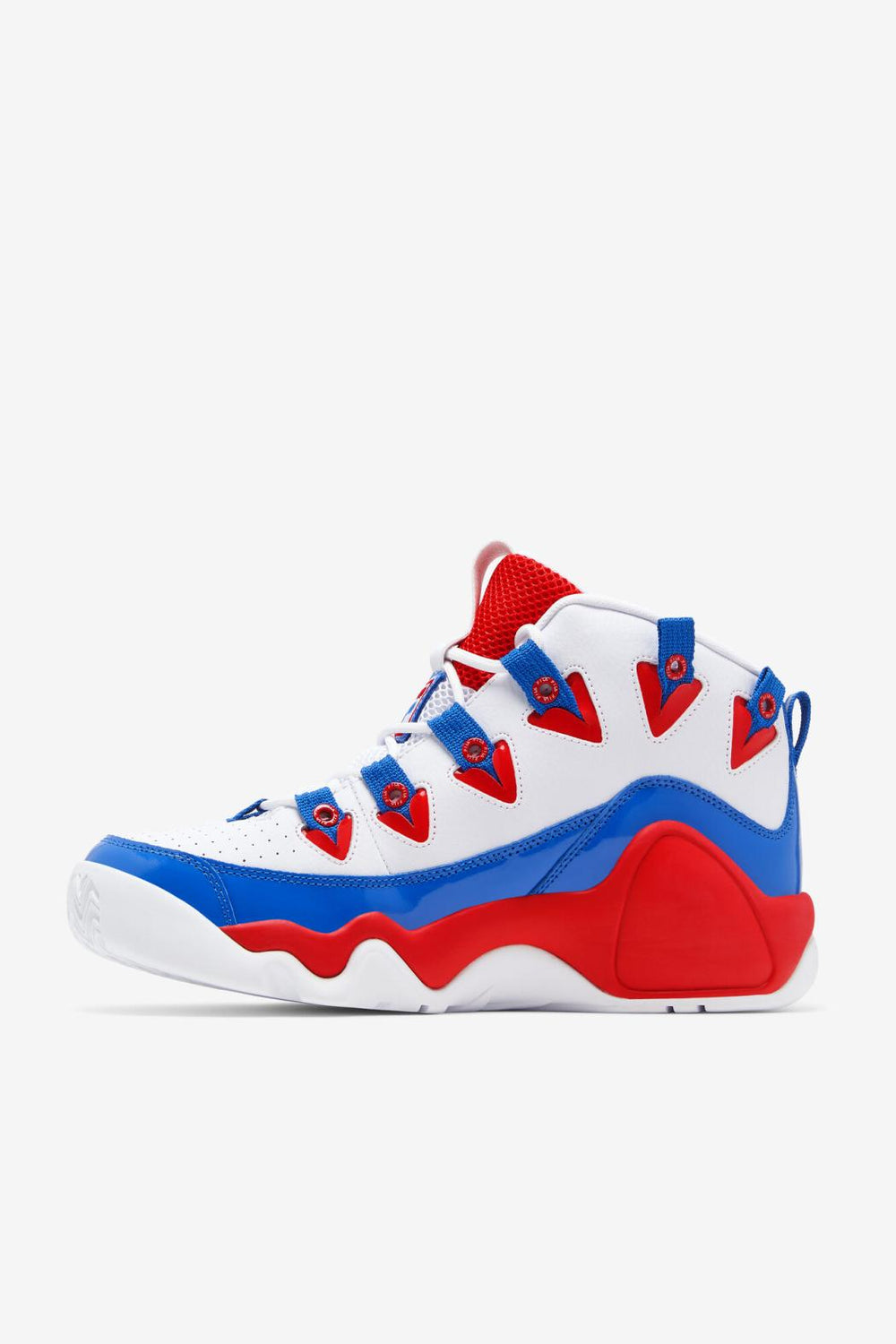 FILA Men's Grant Hill 1 125 WHITE / RED / PRINCE BLUE | Men Sneakers &amp; Lifestyle