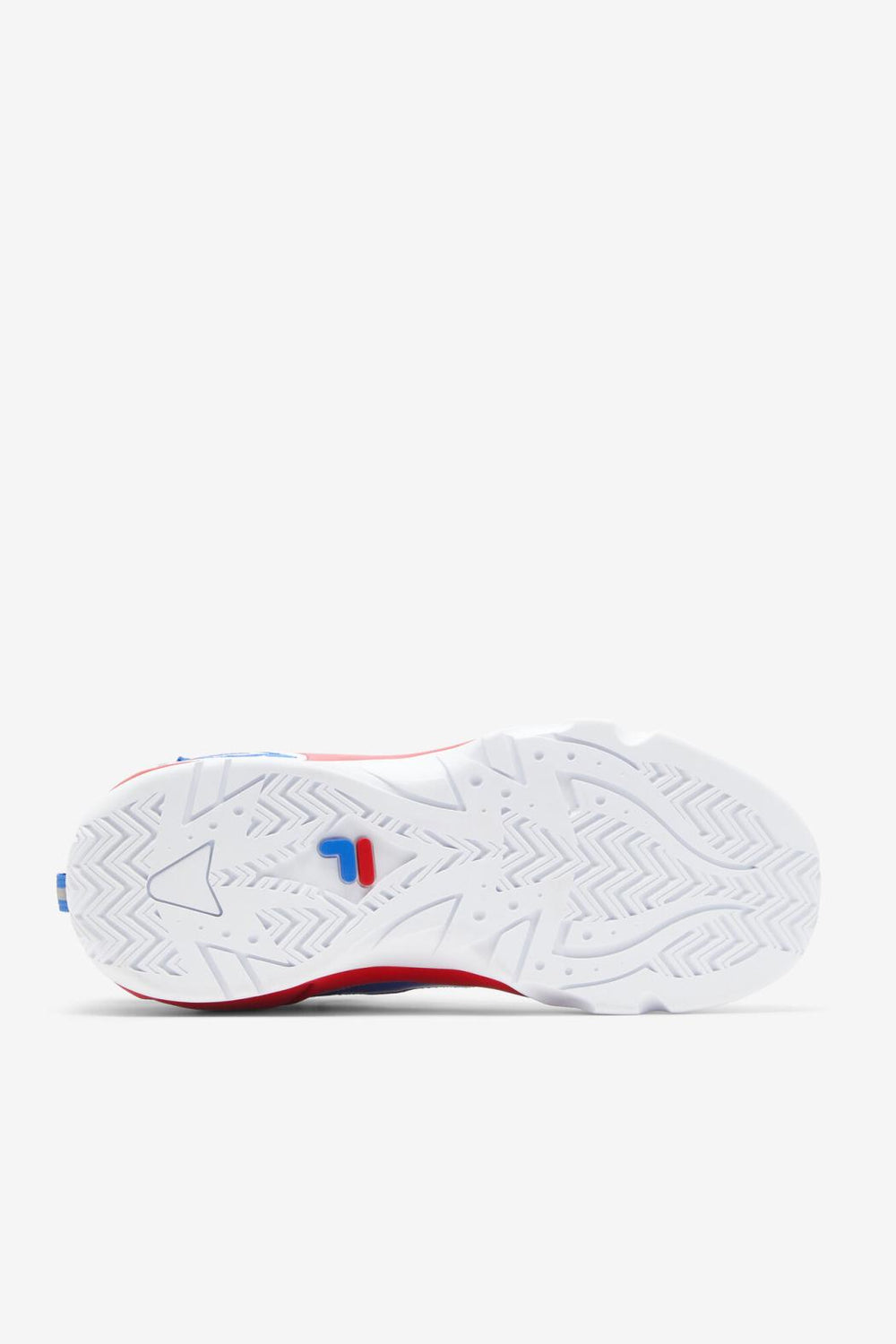 FILA Men's Grant Hill 1 125 WHITE / RED / PRINCE BLUE | Men Sneakers &amp; Lifestyle