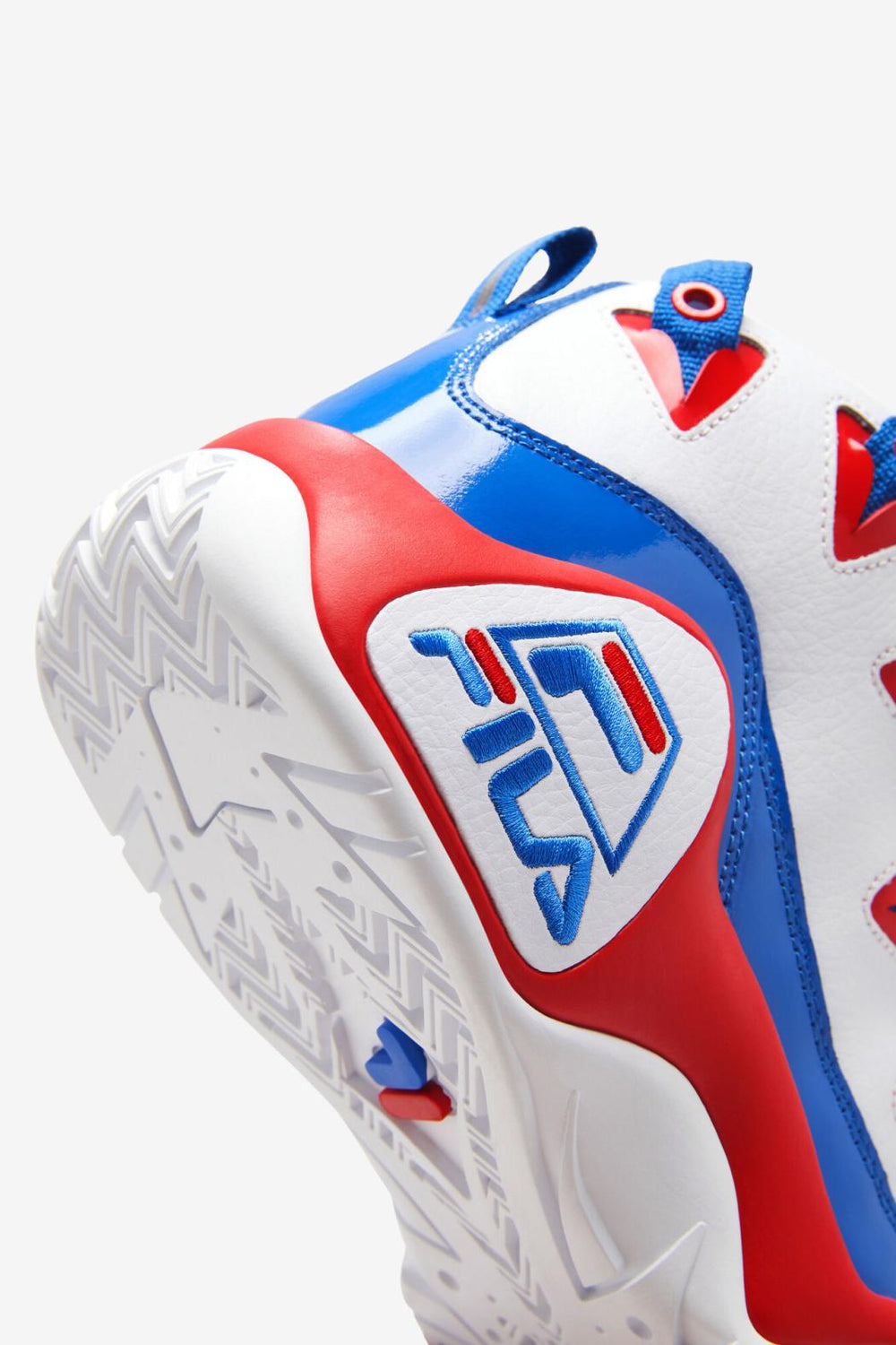 FILA Men's Grant Hill 1 125 WHITE / RED / PRINCE BLUE | Men Sneakers &amp; Lifestyle