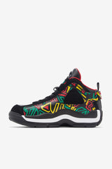 FILA Men's Grant Hill 2 041 BLACK / JELLY BEAN / LEMON | Men Sneakers &amp; Lifestyle