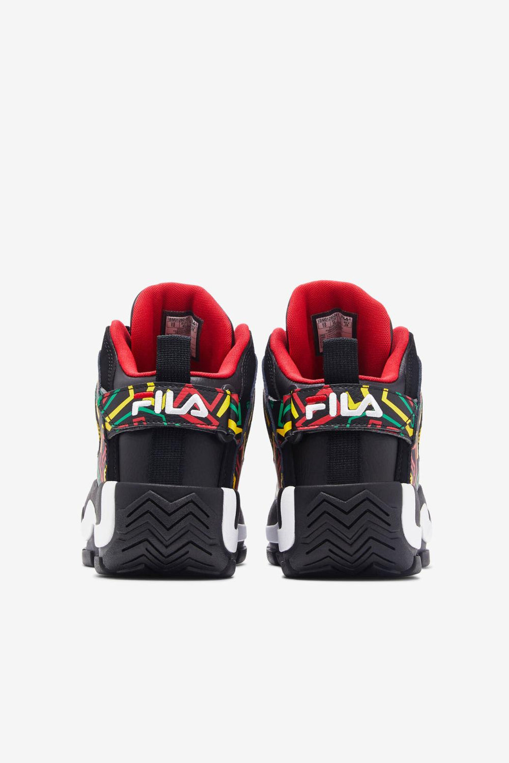 FILA Men's Grant Hill 2 041 BLACK / JELLY BEAN / LEMON | Men Sneakers &amp; Lifestyle