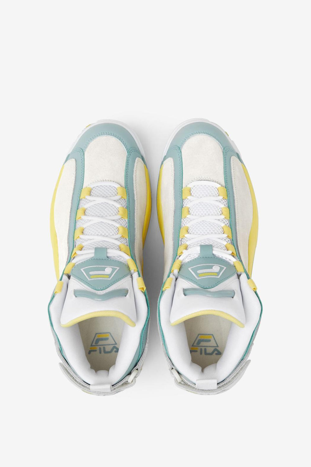 FILA Men's Grant Hill 2 101 WHITE / EGRET / GRAY MIST | Men Sneakers