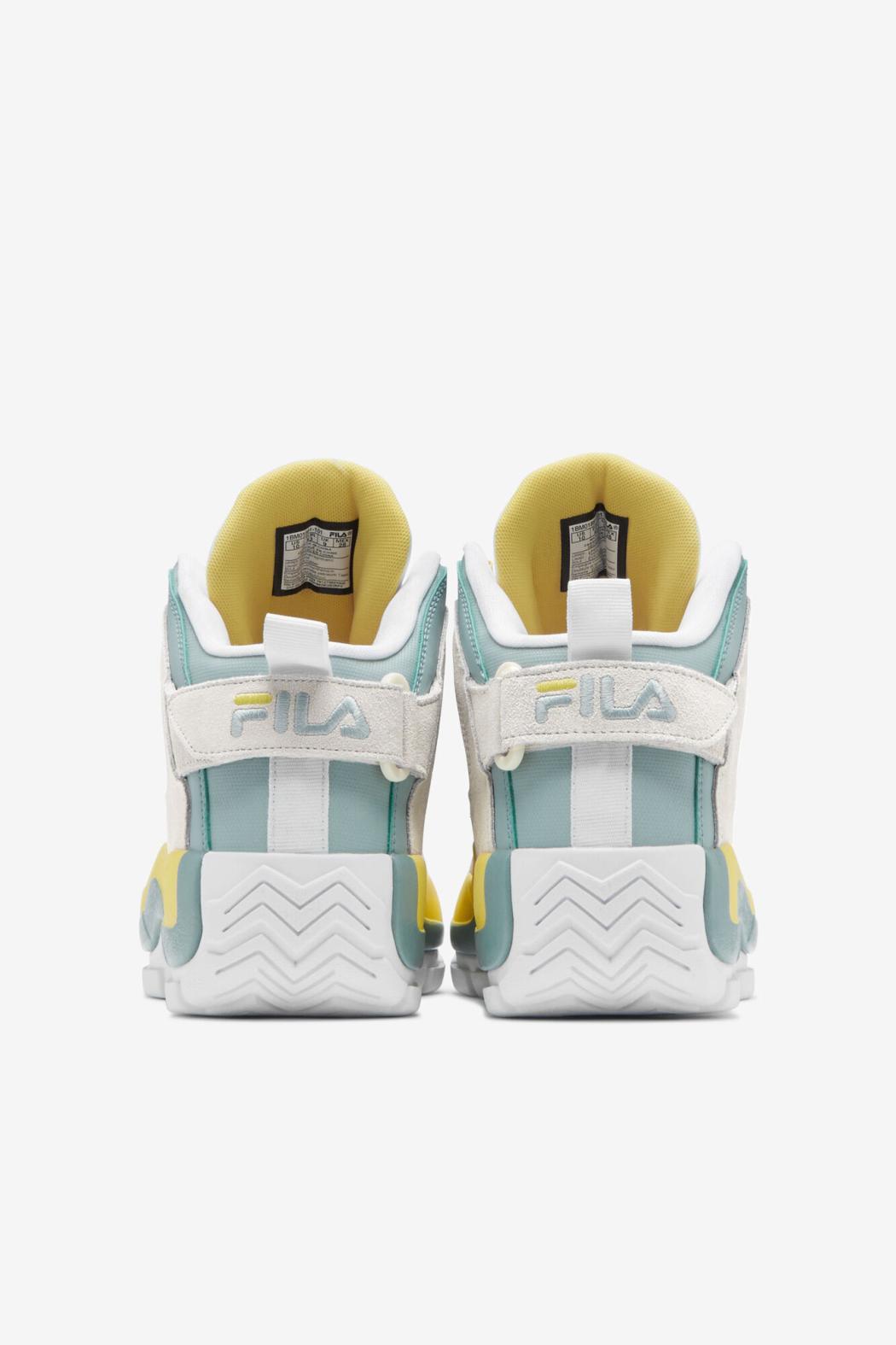 FILA Men's Grant Hill 2 101 WHITE / EGRET / GRAY MIST | Men Sneakers