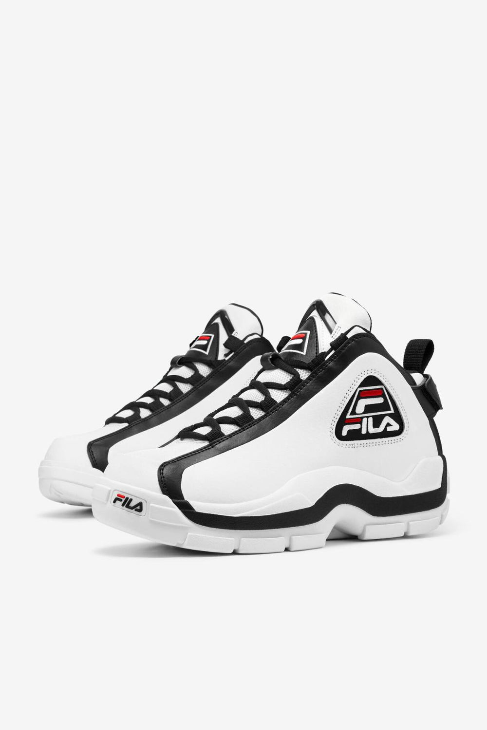 FILA Men's Grant Hill 2 113 WHITE / BLACK / RED | Men Grant Hill
