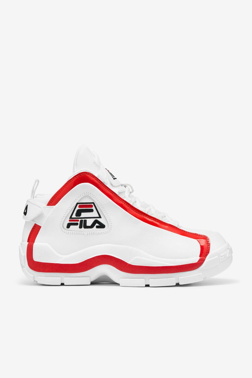 FILA Men's Grant Hill 2 114 WHITE / RED / BLACK | Men Grant Hill