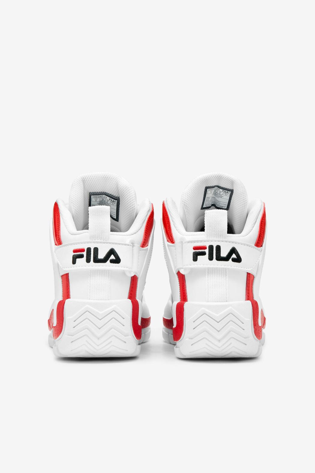 FILA Men's Grant Hill 2 114 WHITE / RED / BLACK | Men Grant Hill