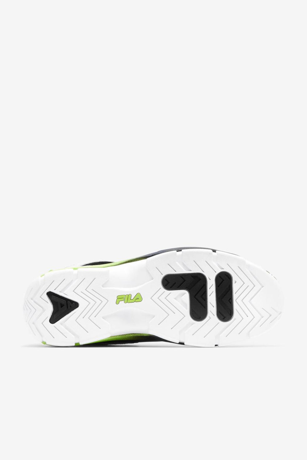 FILA Men's Grant Hill 2 116 WHITE / BLACK / ACID LIME | Men Sneakers &amp; Lifestyle
