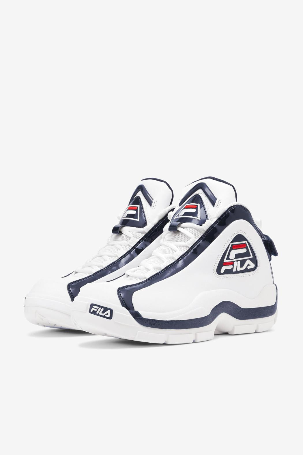 FILA Men's Grant Hill 2 125 WHITE / NAVY / RED | Men Sneakers &amp; Lifestyle