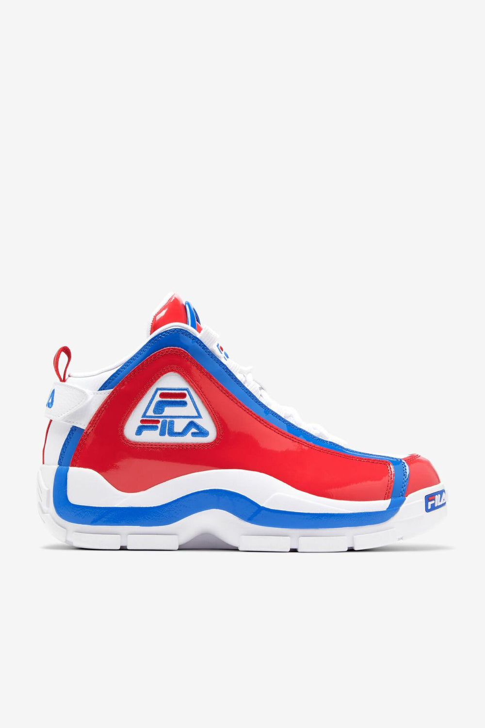 FILA Men's Grant Hill 2 125 WHITE / RED / PRINCE BLUE | Men Sneakers &amp; Lifestyle