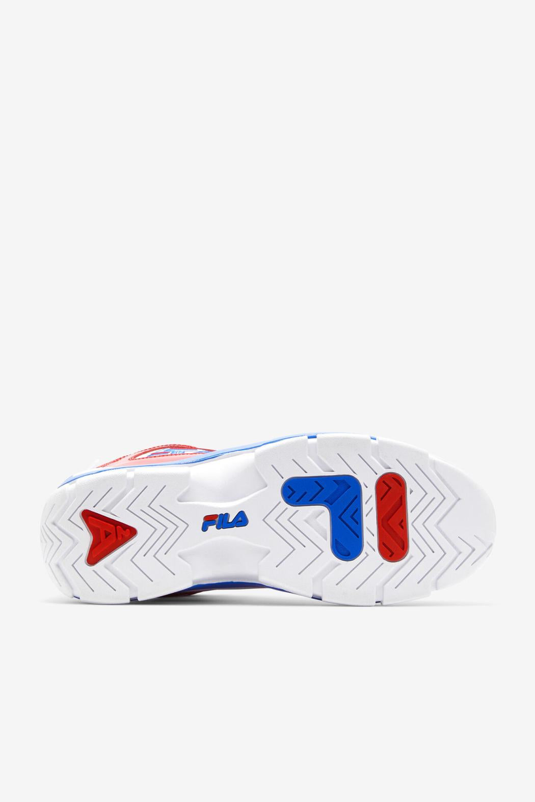 FILA Men's Grant Hill 2 125 WHITE / RED / PRINCE BLUE | Men Sneakers &amp; Lifestyle