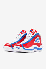 FILA Men's Grant Hill 2 125 WHITE / RED / PRINCE BLUE | Men Sneakers &amp; Lifestyle