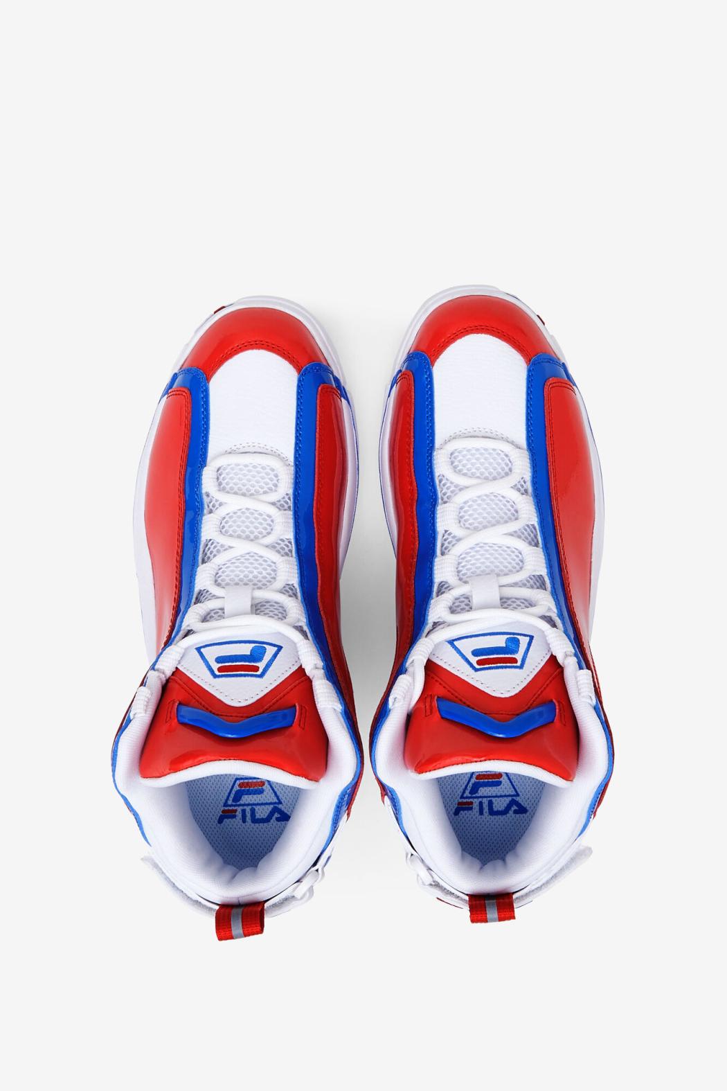FILA Men's Grant Hill 2 125 WHITE / RED / PRINCE BLUE | Men Sneakers &amp; Lifestyle