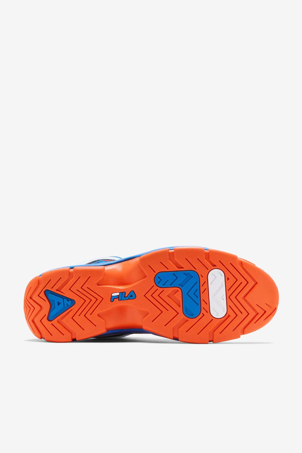 FILA Men's Grant Hill 2 132 WHITE / ELECTRIC BLUE / RED ORANGE | Men Grant Hill